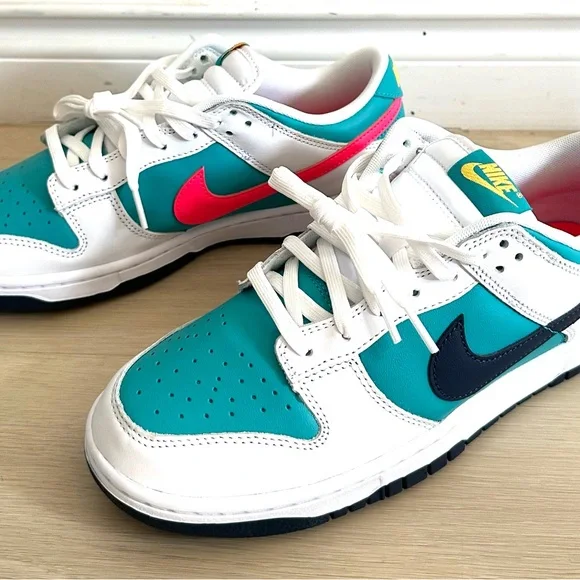 Nike Dunk Low Retro Dusty Cactus Thunder Blue HF4850-345 Men's Size 9.5 New - Picture 2 of 8